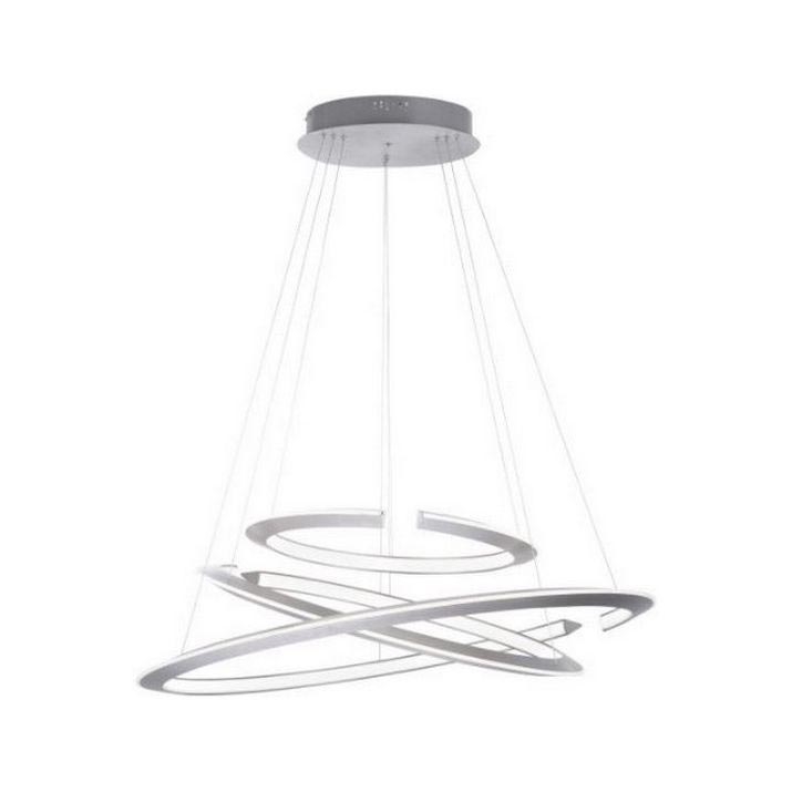 Paul Neuhaus 2493-55 - Led Dimmable κρεμαστό φωτιστικό οροφής ALESSA 3xLED/38W/230V + τηλεχειριστήριο