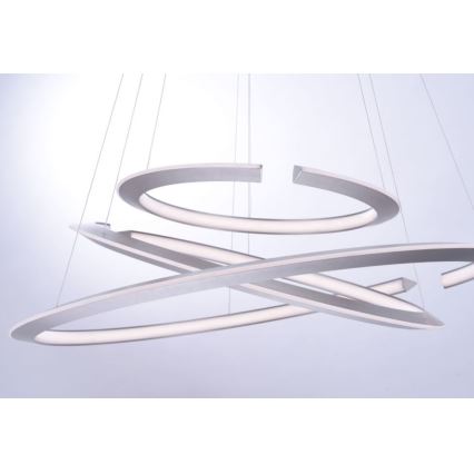 Paul Neuhaus 2493-55 - Ρυθμιζόμενο LED φωτιστικό οροφής με καλώδιο ALESSA 3xLED/38W/230V + τηλεχειριστήριο