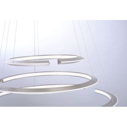 Paul Neuhaus 2493-55 - Ρυθμιζόμενο LED φωτιστικό οροφής με καλώδιο ALESSA 3xLED/38W/230V + τηλεχειριστήριο