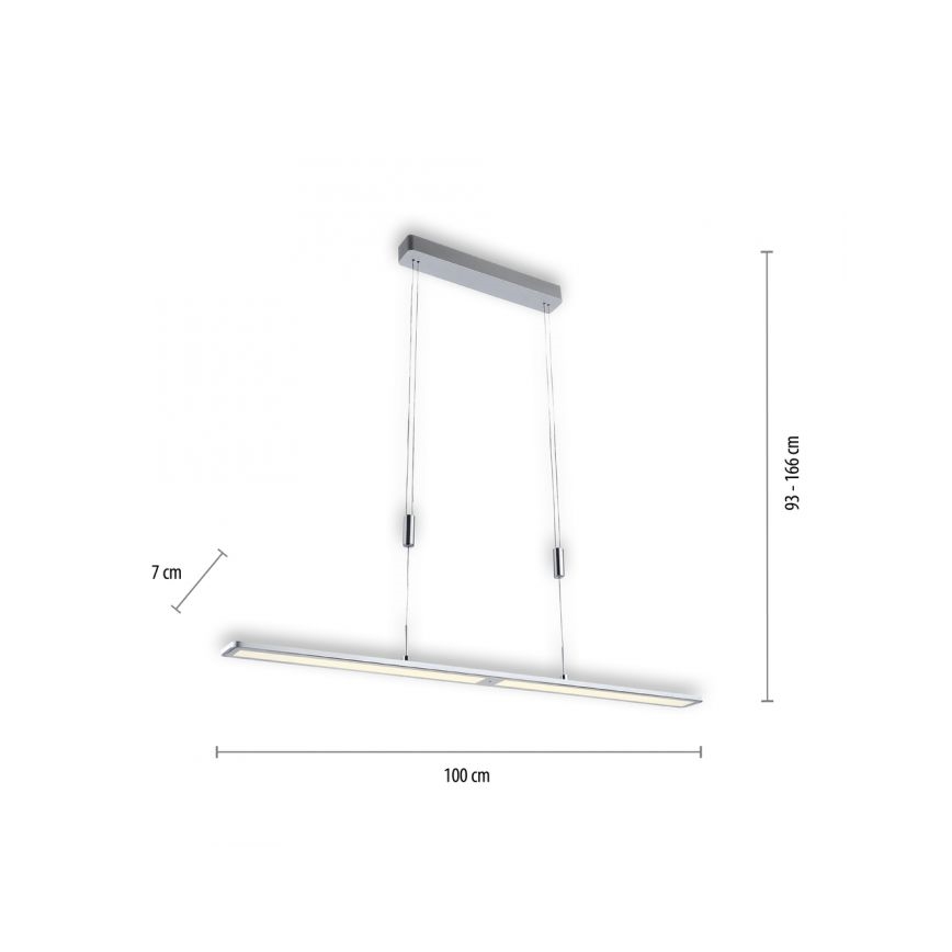 Paul Neuhaus 2565-95  - LED Dimmable πολύφωτο ράγα με αισθητήρα NIKA LED/35W/230V