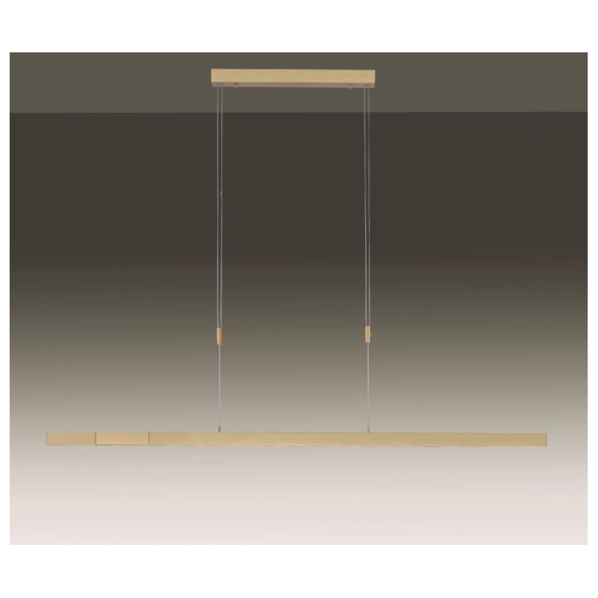 Paul Neuhaus 2568-60 - Led Dimmable κρεμαστό φωτιστικό οροφής ADRIANA LED/14W/230V  2700-5000K ορείχαλκος