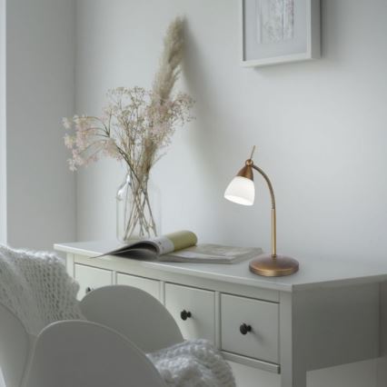 Paul Neuhaus 4001-11 - Επιτραπέζια λάμπα αφής dimming LED PINO 1xG9/3W/230V χαλκός