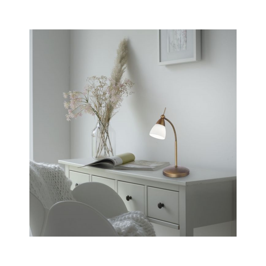 Paul Neuhaus 4001-11 - Επιτραπέζια λάμπα αφής dimming LED PINO 1xG9/3W/230V χαλκός