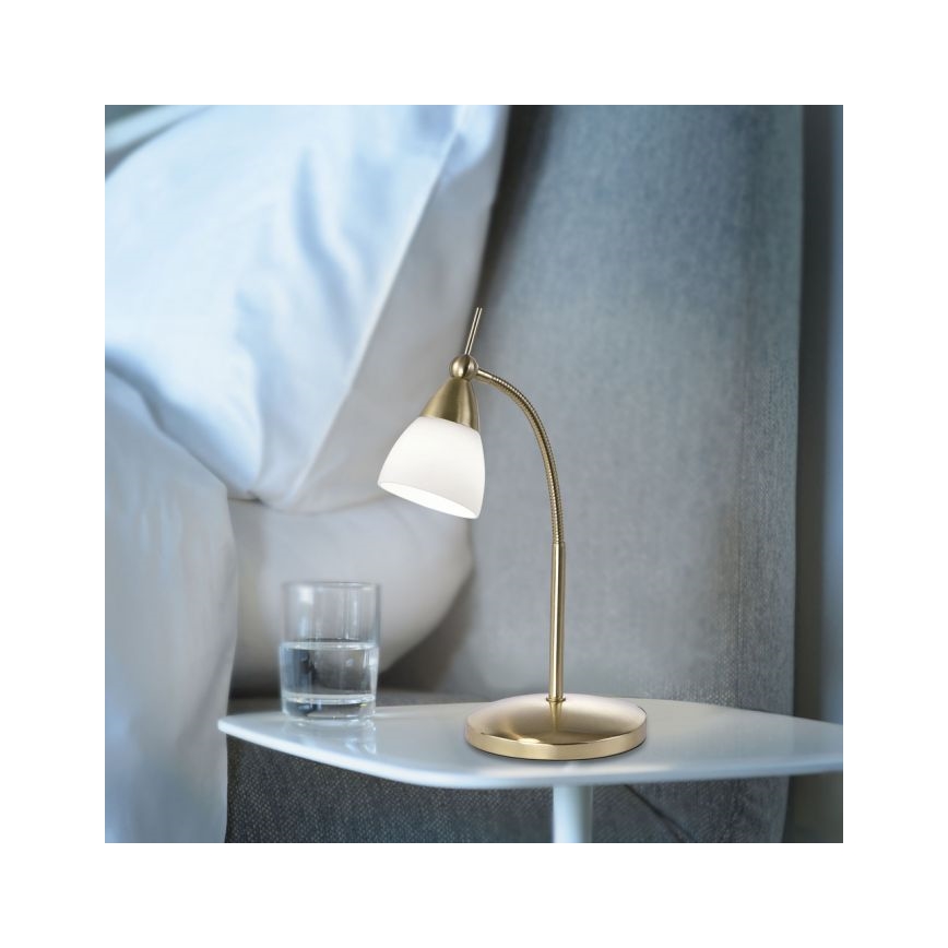 Paul Neuhaus 4001-60 - Επιτραπέζια λάμπα αφής dimming LED PINO 1xG9/3W/230V χρυσαφί