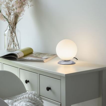 Paul Neuhaus 4013-55 - Επιτραπέζια λάμπα αφής dimming LED BUBBA 1xG9/3W/230V ματ χρώμιο