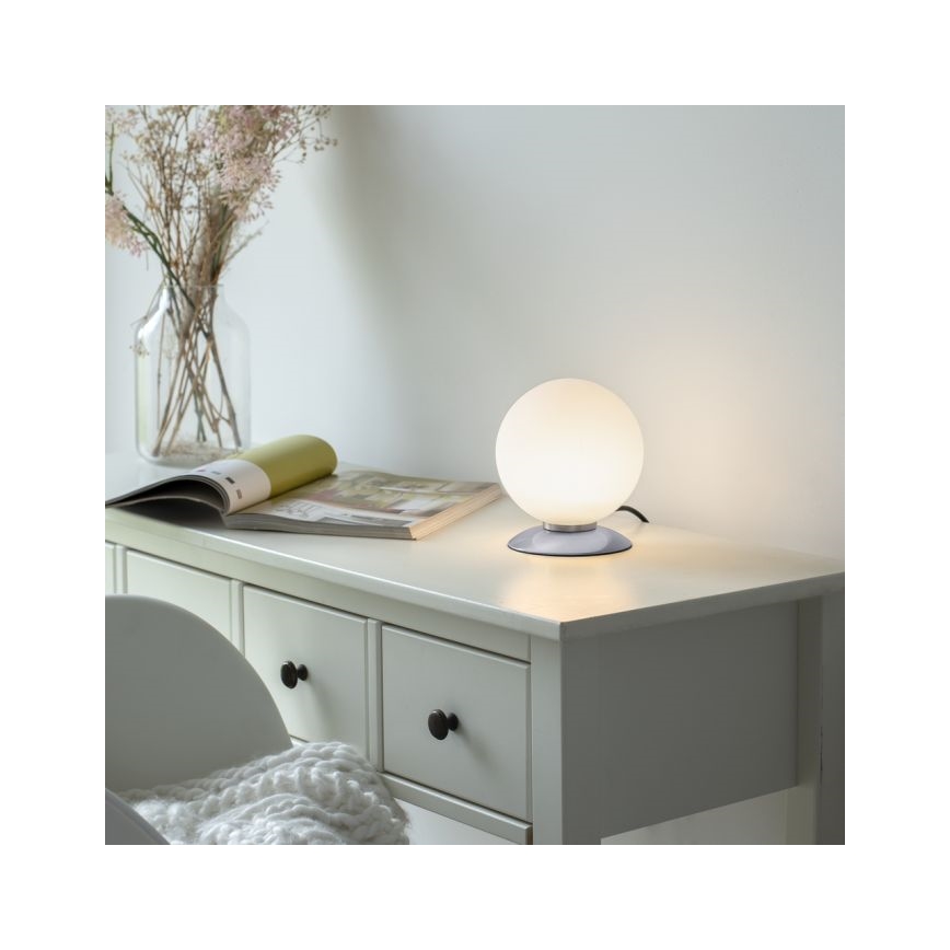Paul Neuhaus 4013-55 - Επιτραπέζια λάμπα αφής dimming LED BUBBA 1xG9/3W/230V ματ χρώμιο