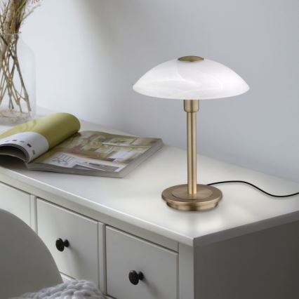 Paul Neuhaus 4026-11 - Επιτραπέζια λάμπα αφής dimming LED ENOVA 1xG9/2,6W/230V
