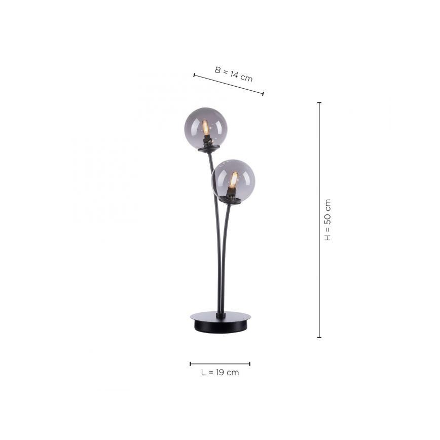 Paul Neuhaus 4040-18 - LED Επιτραπέζια λάμπα WIDOW 2xG9/3W/230V