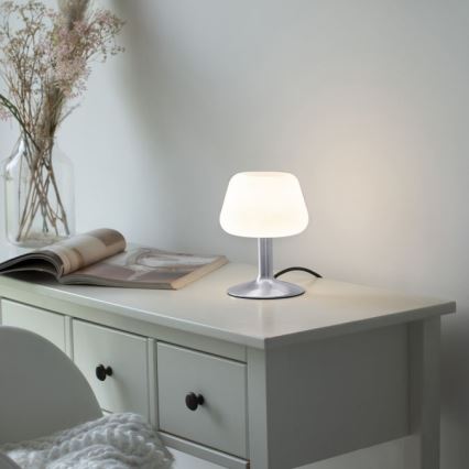 Paul Neuhaus 4078-55 -Επιτραπέζια λάμπα dimming LED TILL 1xG9/3W/230V ματ χρώμιο