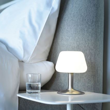 Paul Neuhaus 4078-55 -Επιτραπέζια λάμπα dimming LED TILL 1xG9/3W/230V ματ χρώμιο