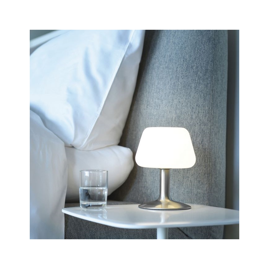 Paul Neuhaus 4078-55 -Επιτραπέζια λάμπα dimming LED TILL 1xG9/3W/230V ματ χρώμιο