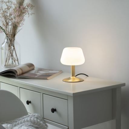 Paul Neuhaus 4078-60 - Επιτραπέζια λάμπα αφής dimming LED TILL 1xG9/3W/230V ορείχαλκος