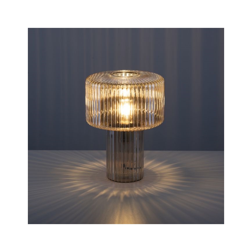 Paul Neuhaus 4092-27 - Eπιτραπέζιο φωτιστικό FUNGUS 1xE27/10W/230V μπεζ