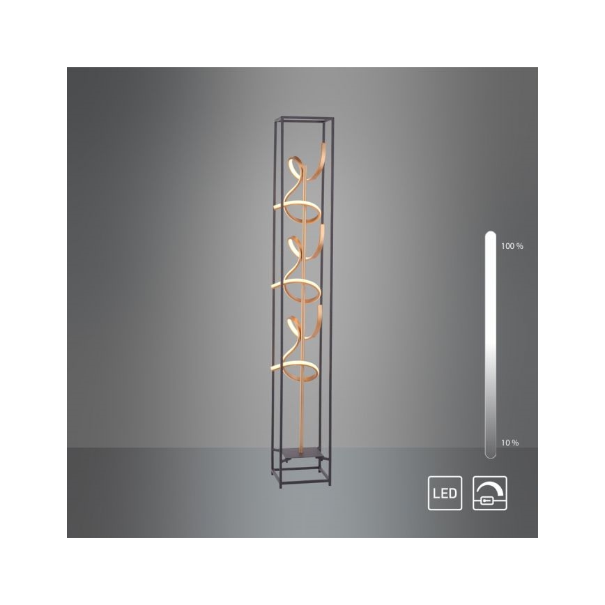 Paul Neuhaus 415-18 - Επιδαπέδια λάμπα dimmer LED SELINA 3xLED/10,2W/230V