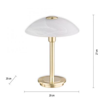 Paul Neuhaus 4235-60 - Dimmable επιτραπέζια λάμπα αφής ENOVA 1xG9/28W/230V