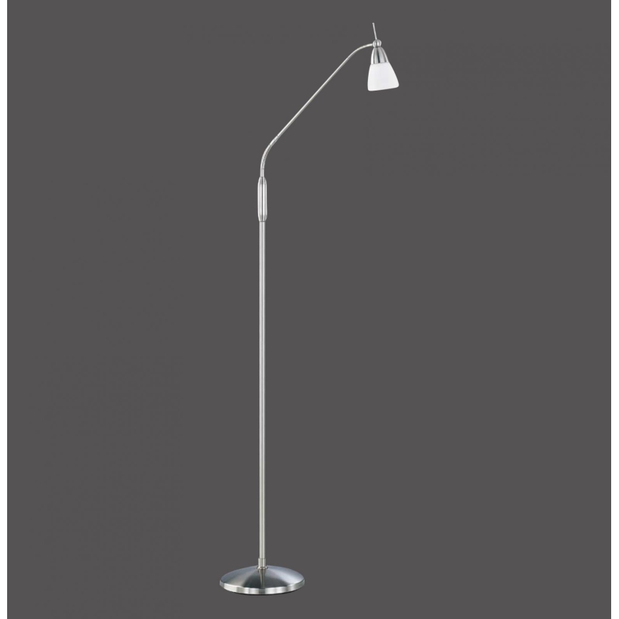 Paul Neuhaus 430-55 - LED Dimmable επιδαπέδια λάμπα αφής PINO 1xG9/28W/230V ματ χρώμιο
