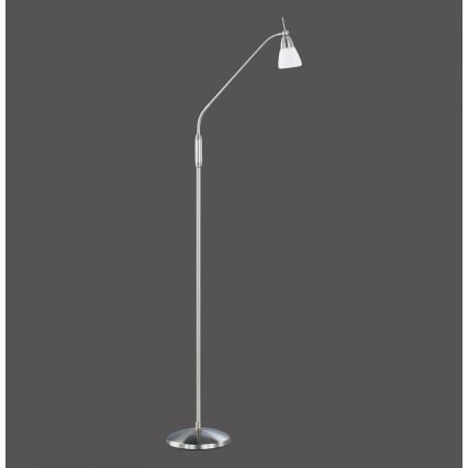 Paul Neuhaus 430-55 - LED Dimmable επιδαπέδια λάμπα αφής PINO 1xG9/28W/230V ματ χρώμιο