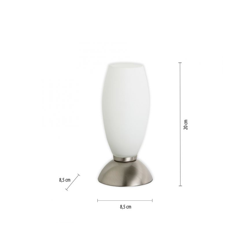 Paul Neuhaus 4412-55 - Dimmable επιτραπέζια λάμπα αφής JOY 1xG9/28W/230V