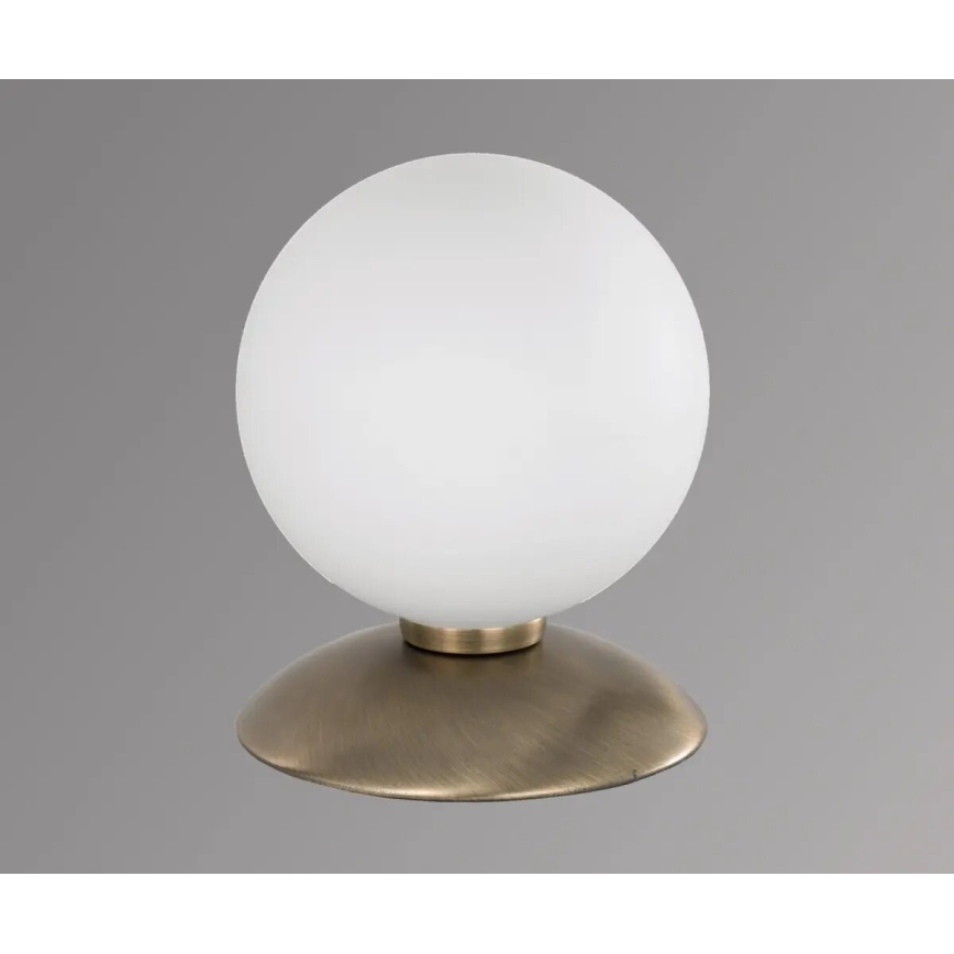 Paul Neuhaus 4437-11 - Επιτραπέζια λάμπα αφής dimming LED BUBBA 1xG9/28W/230V ορείχαλκος