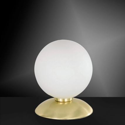 Paul Neuhaus 4437-60 - Ρυθμιζόμενη επιτραπέζια λάμπα αφής BUBBA 1xG9/28W/230V χρυσή