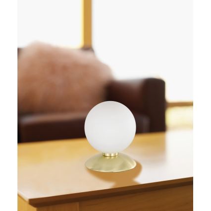 Paul Neuhaus 4437-60 - Επιτραπέζια λάμπα αφής dimming LED BUBBA 1xG9/28W/230V χρυσό
