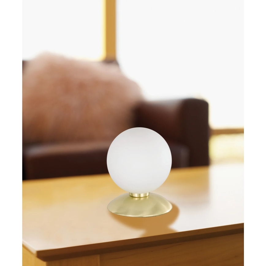 Paul Neuhaus 4437-60 - Επιτραπέζια λάμπα αφής dimming LED BUBBA 1xG9/28W/230V χρυσό
