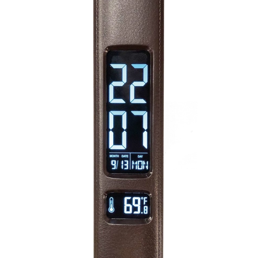 Paul Neuhaus 4595-23 - LED επιτραπέζιο φωτιστικό με ρύθμιση φωτεινότητας και ασύρματη φόρτιση ADRIANO LED/5W/230V καφέ