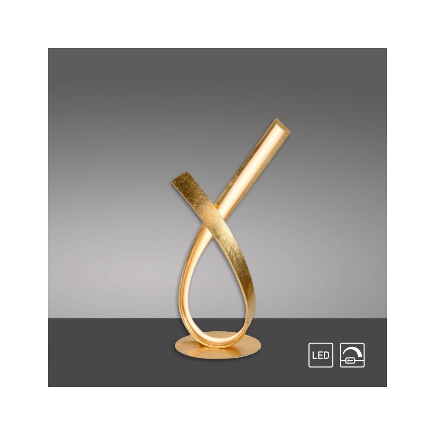 Paul Neuhaus 4720-12 - LED Dimmable επιτραπέζια λάμπα LINDA LED/11,4W/230V χρυσό