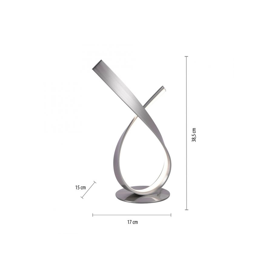 Paul Neuhaus 4720-55 - LED Επιτραπέζια λάμπα LINDA LED/11.4W/230V ματ χρώμιο