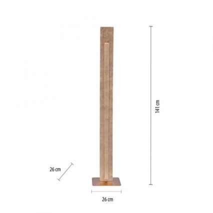 Paul Neuhaus 603-12 - LED Επιδαπέδια λάμπα NEVIS LED/27W/230V