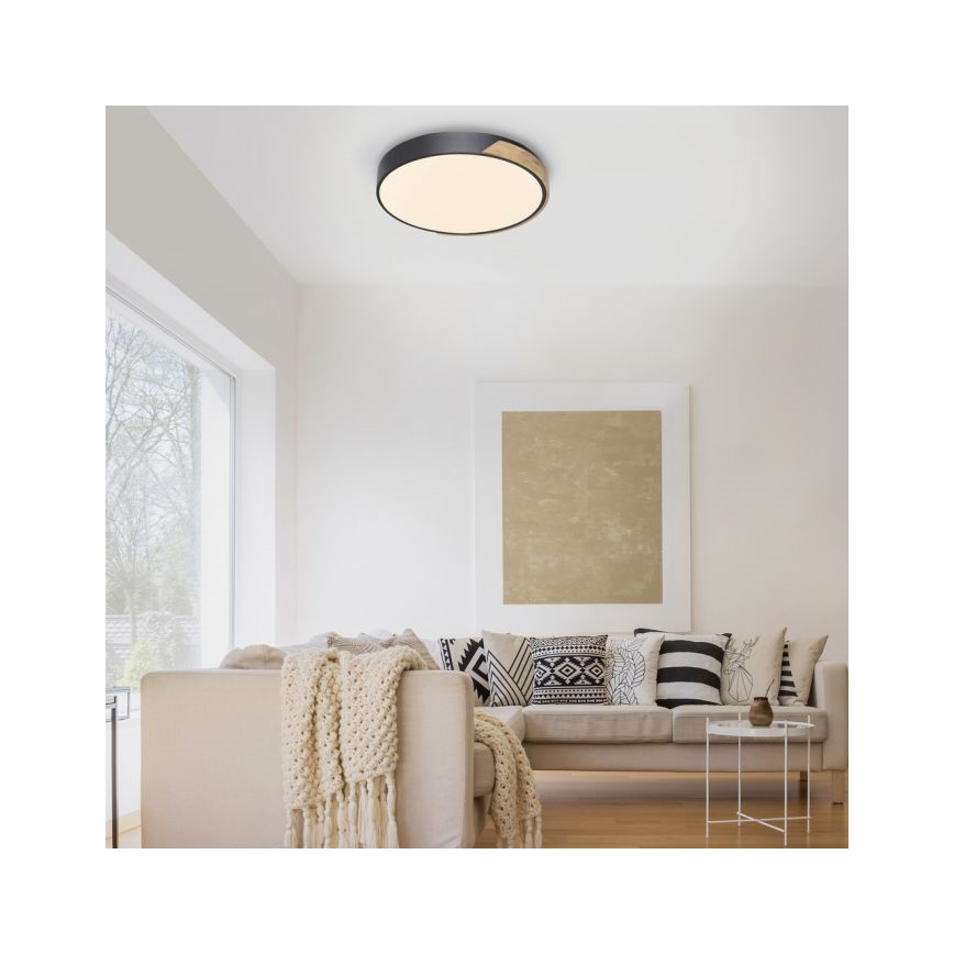 Paul Neuhaus 6071-18 - LED Dimmable φωτιστικό οροφής Q-PIATO LED/35W/230V διάμετρος 51 cm 2700-5000K Wi-Fi + τηλεχειριστήριο