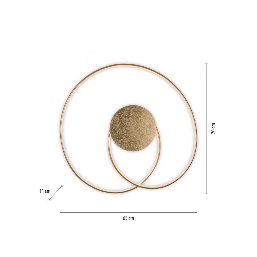 Paul Neuhaus 6189-12 - LED Dimmable φωτιστικό οροφής NASTRO LED/26W/230V