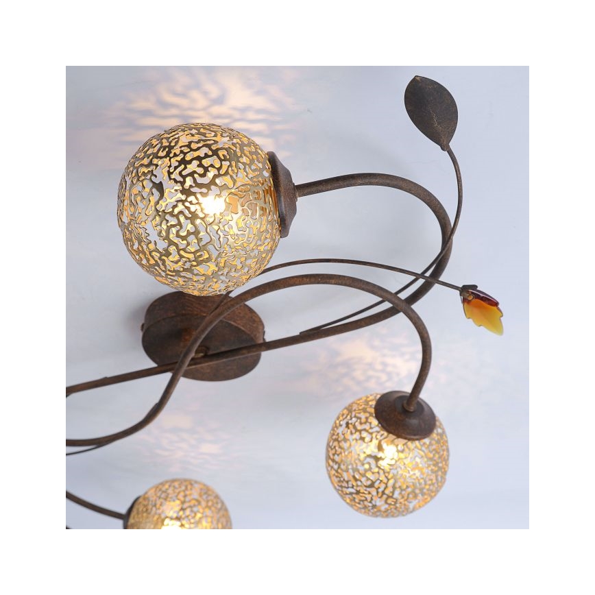 Paul Neuhaus 6395-48 - Συνδεδεμένο πολύφωτο GRETA 4xG9/40W/230V