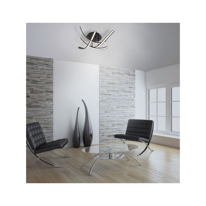 Paul Neuhaus 6474-48 - Πλαφονιέρα οροφής ντιμαριζόμενη LED LINDA 4xLED/7W/230V