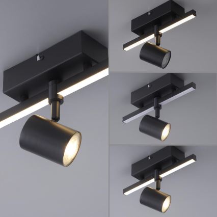 Paul Neuhaus 6523-18 - LED Σποτ φωτιστικό BARIK 1xGU10/4,5W/230V + LED/3W