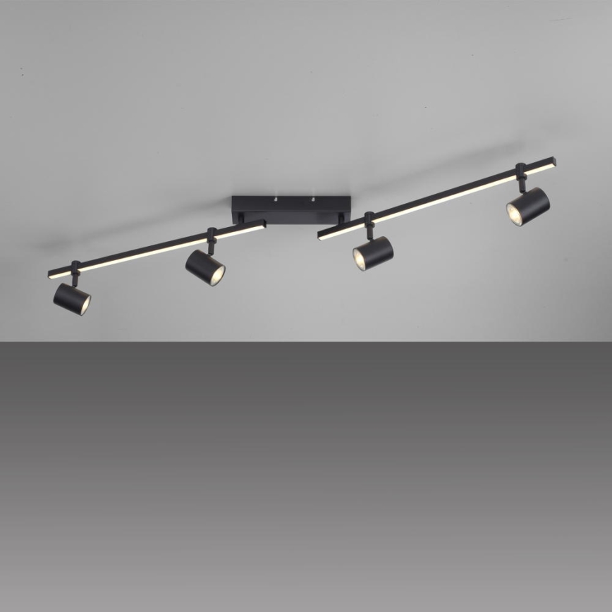 Paul Neuhaus 6525-18 - LED Σποτ με 4 φώτα BARIK 4xGU10/4,5W/230V + LED/10W