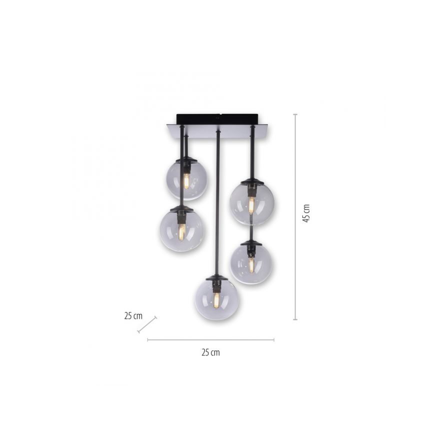 Paul Neuhaus 6719-18 - LED πολύφωτο WIDOW 5xG9/3W/230V