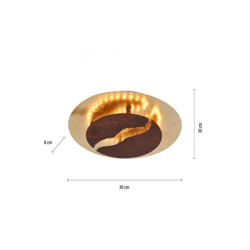 Paul Neuhaus 6982-48 - LED Dimmable φωτιστικό οροφής NEVIS LED/26W/230V