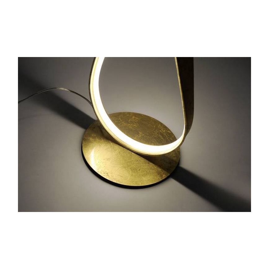 Paul Neuhaus 720-12 - LED Dimmer επιδαπέδια λάμπα LINDA LED/27W/230V χρυσή