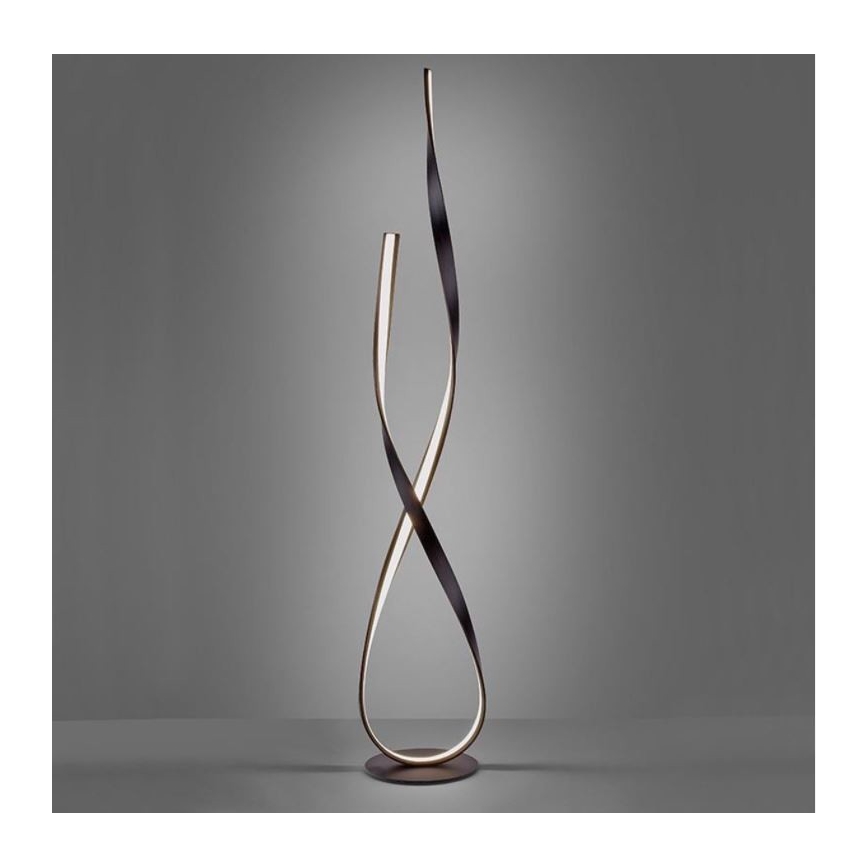 Paul Neuhaus 720-48 -  LED φωτιστικό δαπέδου dimmable LINDA LED/27W/230V  μαύρο