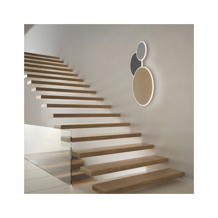 Paul Neuhaus 8007-70 - LED Dimmable φωτιστικό οροφής Q-PIATO LED/35W/230V 2700-5000K Wi-Fi + τηλεχειριστήριο