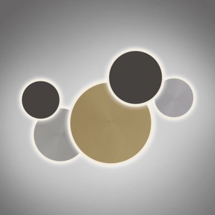 Paul Neuhaus 8008-70 - LED Dimmable φωτιστικό οροφής Q-PIATO LED/49W/230V 2700-5000K Wi-Fi + τηλεχειριστήριο