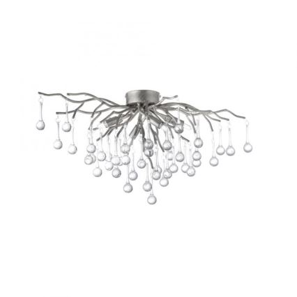 Paul Neuhaus 8090-55 - Πλαφονιέρα οροφής ICICLE 4xG9/40W/230V 30x60 cm γυαλιστερό χρώμιο