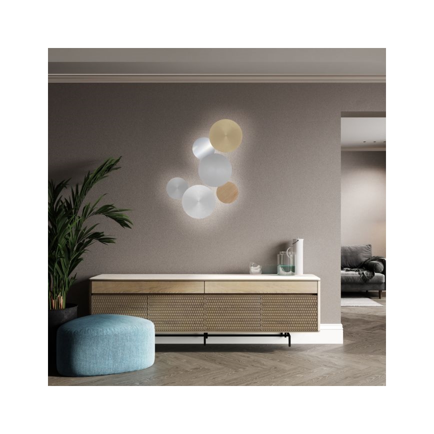 Paul Neuhaus 8152-79 - Επιτοίχιο φωτιστικό dimming LED PUNTUA LED/1W/3,7V 2200 mAh + τηλεχειριστήριο