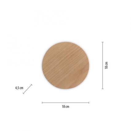 Paul Neuhaus 8152-79 - Επιτοίχιο φωτιστικό dimming LED PUNTUA LED/1W/3,7V 2200 mAh + τηλεχειριστήριο