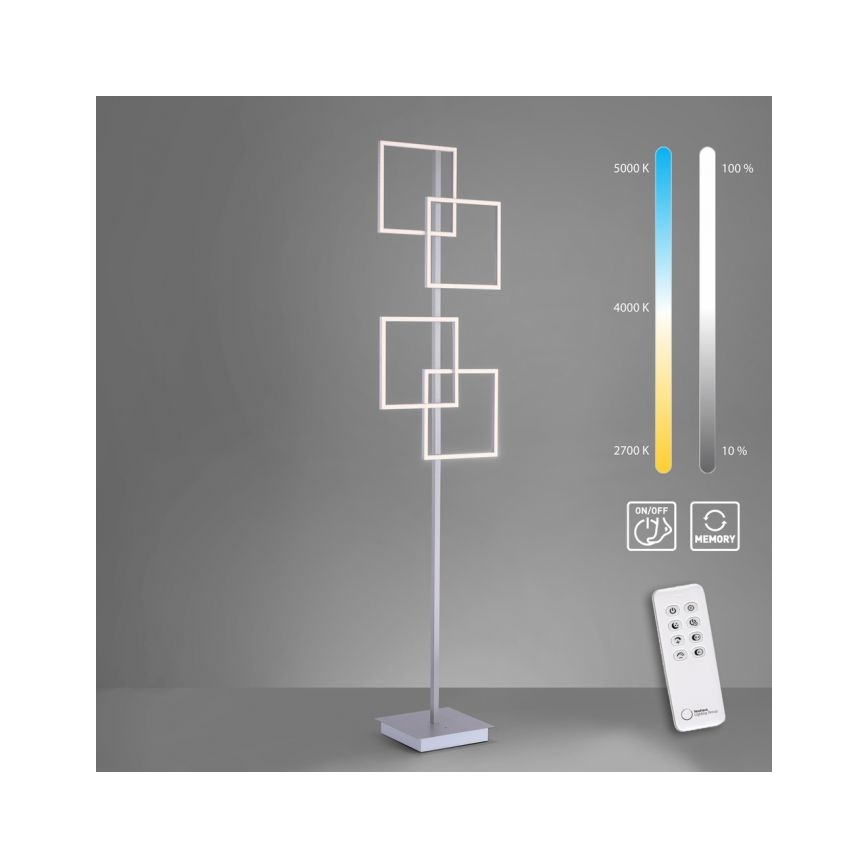 Paul Neuhaus 817-55 - Λάμπα δαπέδου LED Dimmable INIGO 4xLED/8W/230V  + τηλεχειριστήριο