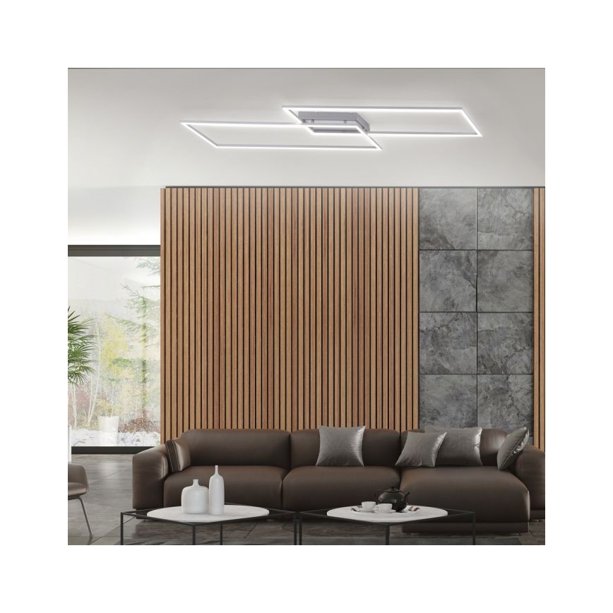 Paul Neuhaus 8194-55 - Συνδεδεμένο πολύφωτο dimmer LED INIGO 2xLED/20W/230V