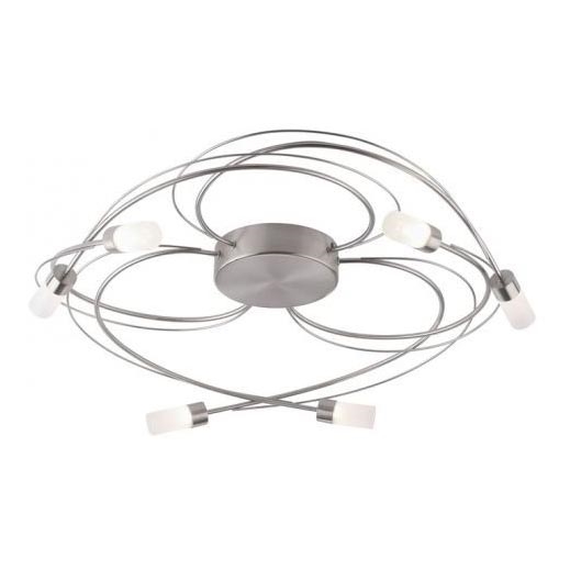 Paul Neuhaus 8250-55 - LED Dimmable πλαφονιέρα οροφής NELIA 6xLED/3W/230V