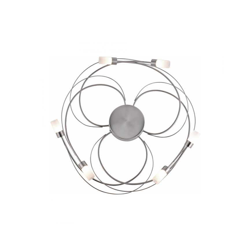 Paul Neuhaus 8250-55 - LED Dimmable πλαφονιέρα οροφής NELIA 6xLED/3W/230V