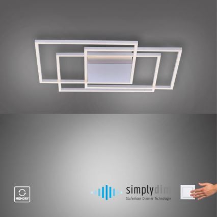 Paul Neuhaus 8256-55 - Φως οροφής dimmer LED INIGO 3xLED/16W/230V